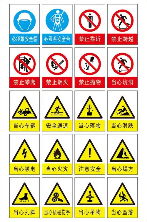 警示牌工地安全警示牌