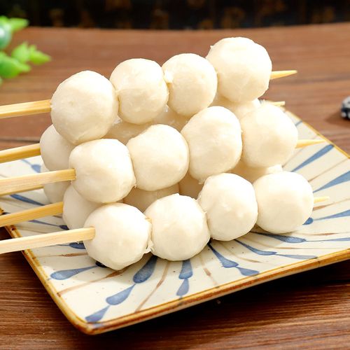 鱼丸手工实心鱼肉肉丸串串火锅食材麻辣烫关东鱼丸