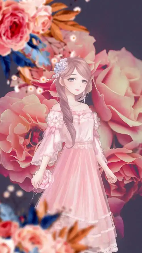 奇迹暖暖奇迹暖暖搭配p图壁纸玫瑰