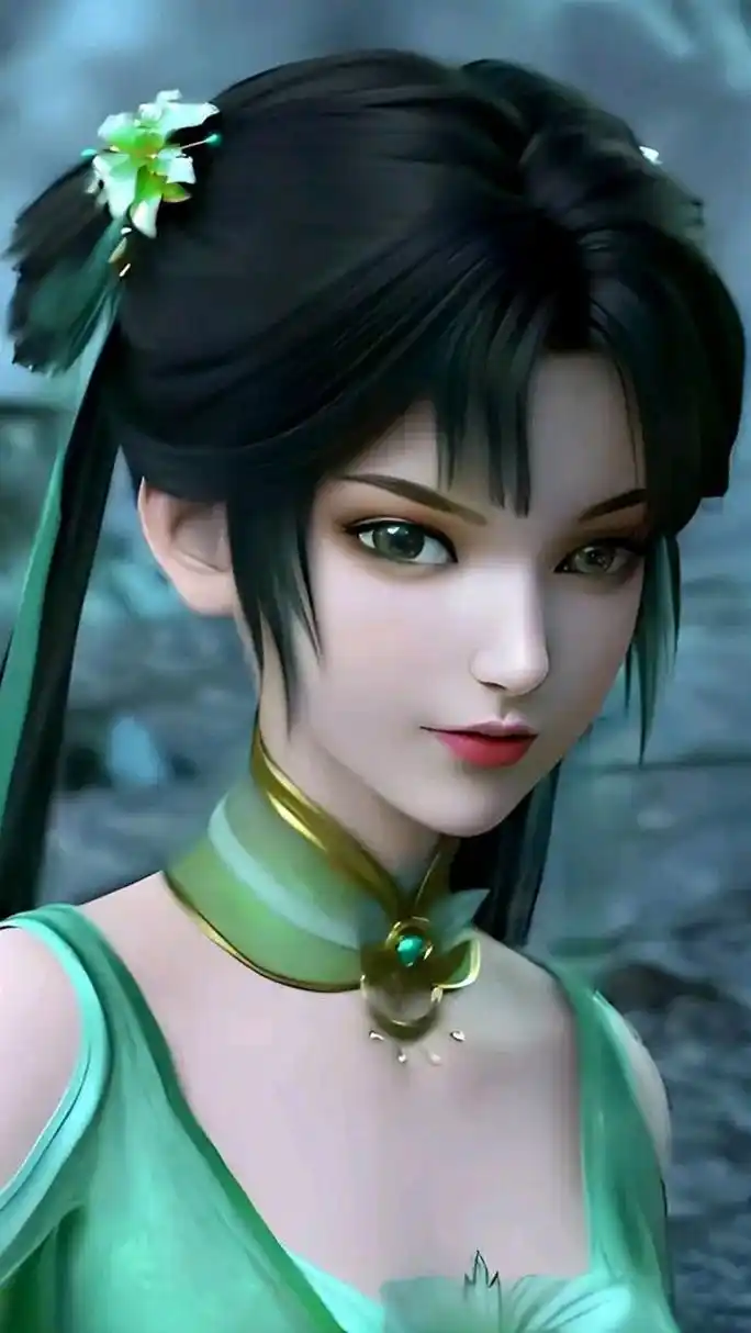 今日份壁纸(诛仙动漫碧瑶),感觉碧瑶还是动起来更好看.