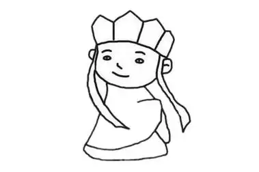 唐僧简单画法简笔画怎么画步骤教程