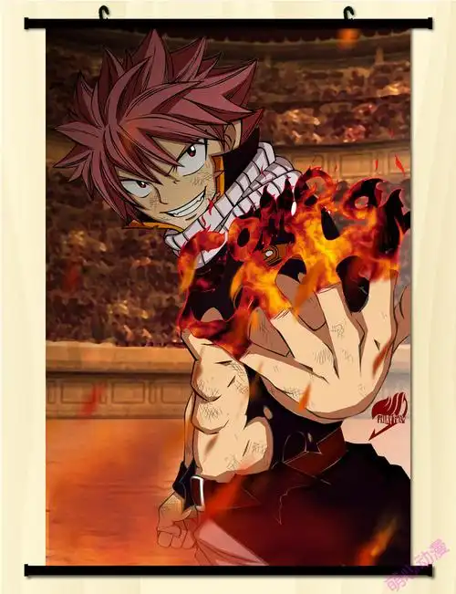 fairy tail natsu dragnir home decor anime japanes