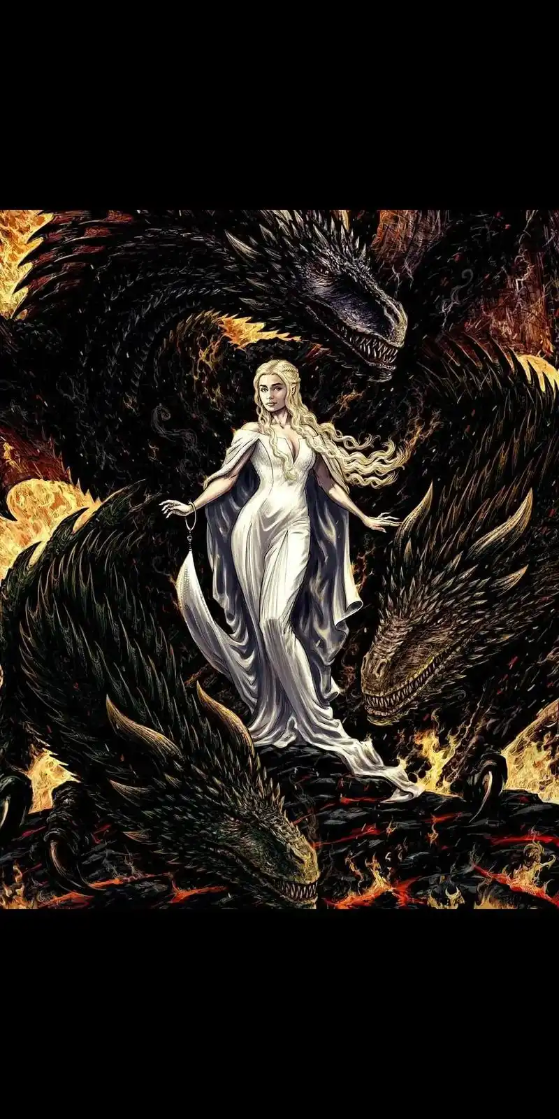 《冰与火之歌》#坦格利安家族 维斯特洛大陆真正的统治者,龙 - 抖音