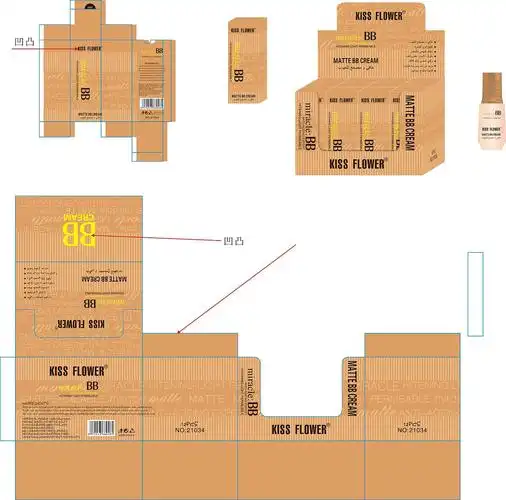 seven girl外包装盒设计