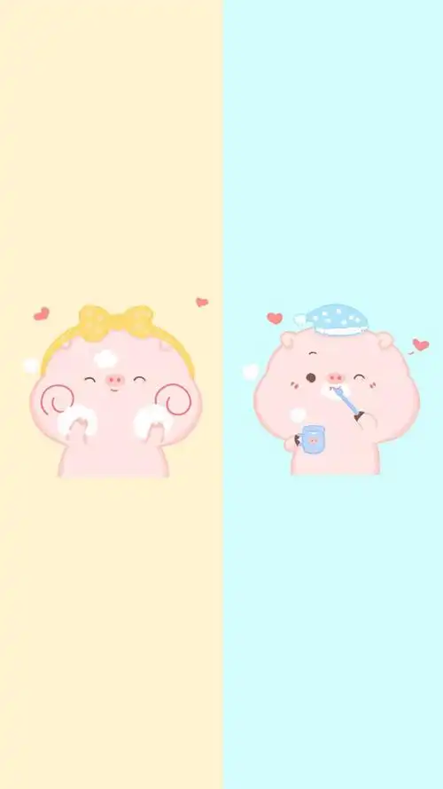 可爱聊天背景图