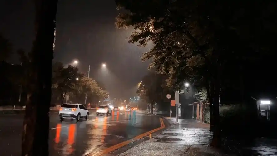 下雨的夜晚