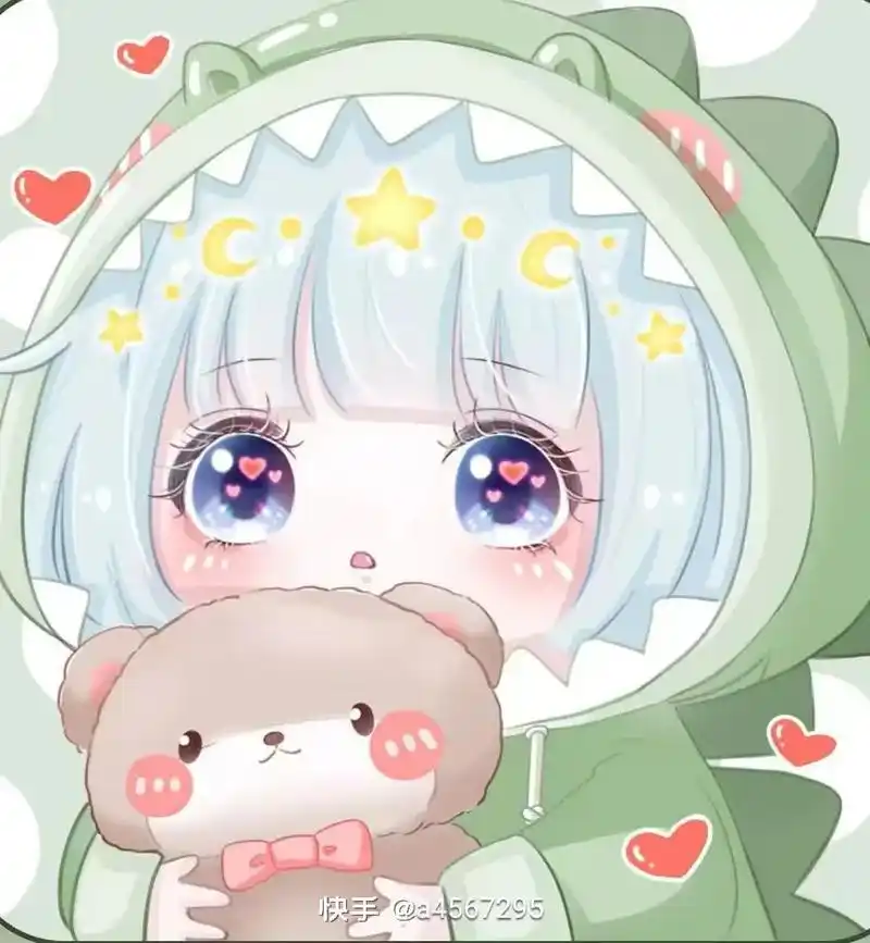 快手@a4567295 卡哇伊~ 超可爱女生头像 啵 快手@ - 抖音