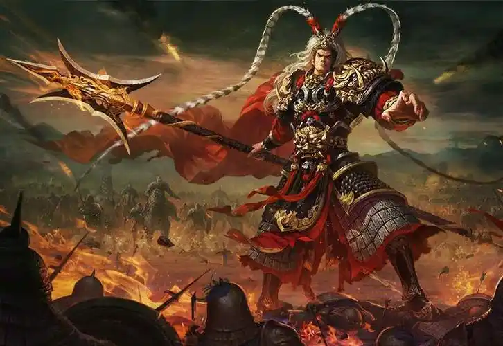 名人童年之吕布