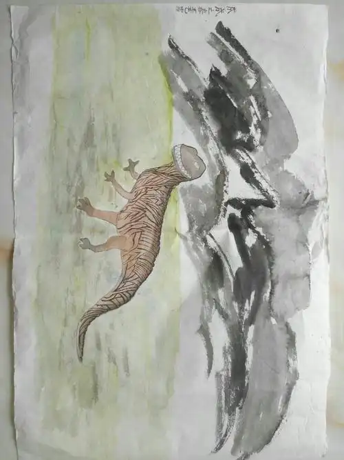 创作恐龙形象有自己的理解