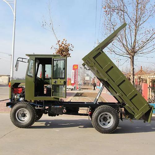 5吨工厂四不像四驱农用车 四轮柴油车 单缸双顶液压爬山虎自卸车