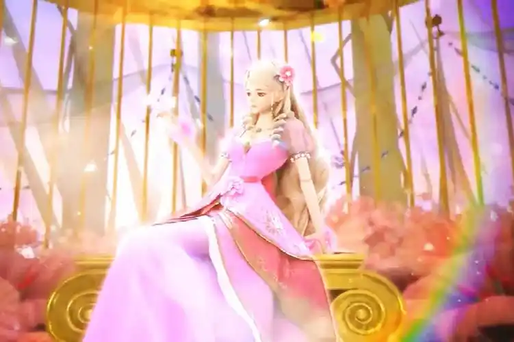 精灵梦叶罗丽第6季灵公主的花园花海潮花圣殿真是太漂亮了