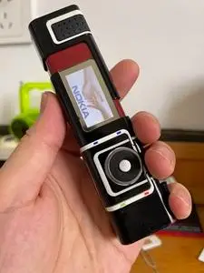 诺基亚7280,诺基亚经典口红机,外观成色如图实拍,滚轮灵敏