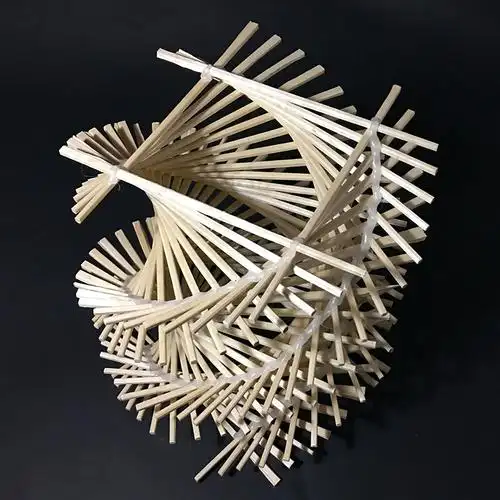 立体构成材料作品房屋模型diy材料小房小屋子雪糕棒手工制作建筑