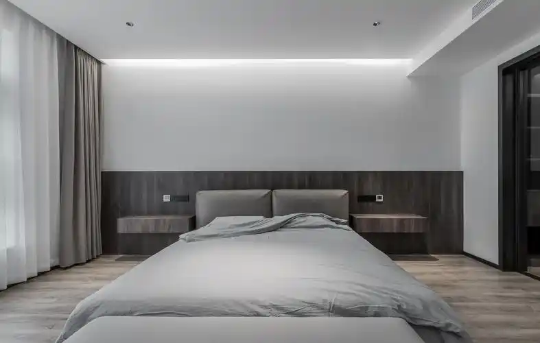 大户型简约现代风格卧室装修效果图