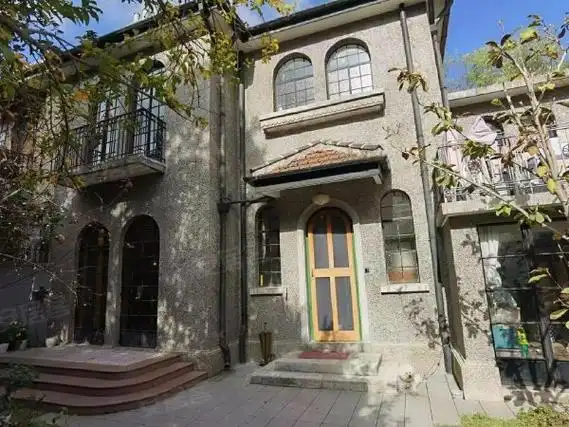 上海徐汇湖南路复兴中路洋房复兴中路小整栋德式柏林别墅洋房 民国
