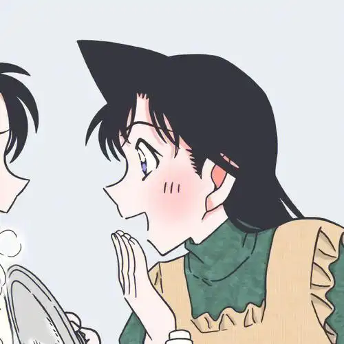 自截名侦探柯南闺蜜头像