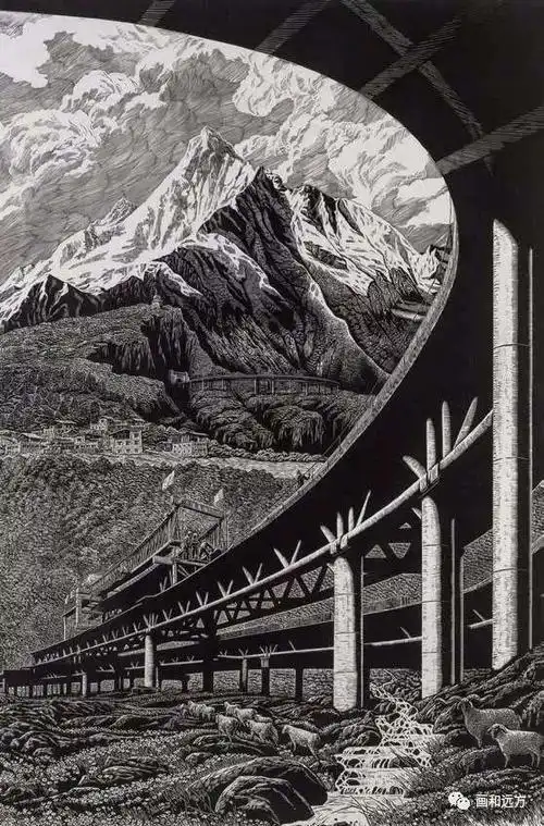 第十三届全国美展版画(载赏二)并油画,水粉画(2019.9.25)