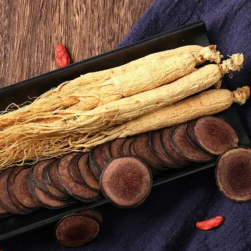 半山农长白山人参30g 鹿茸红粉片10g参茸组合搭红枣枸杞煲汤泡酒