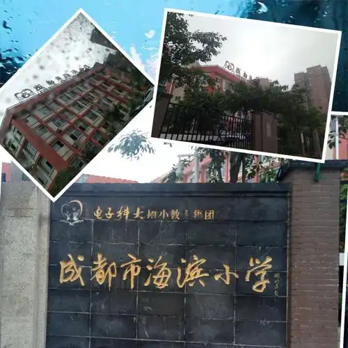 24号我们学员来到成都市海滨小学参观.