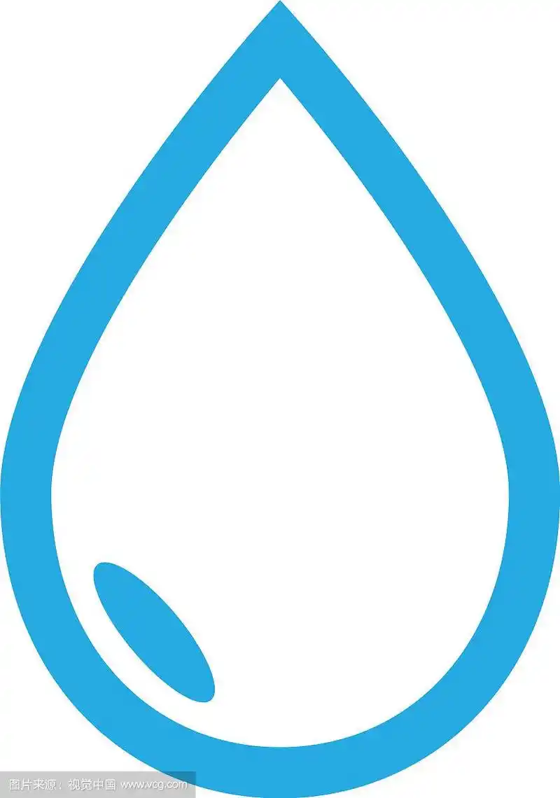 水滴图标图形设计模板