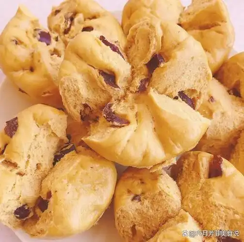 红枣开花馒头的美味做法!