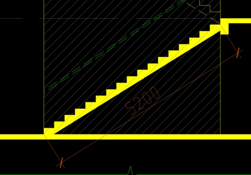 附图楼梯踢脚线应该怎么量长度