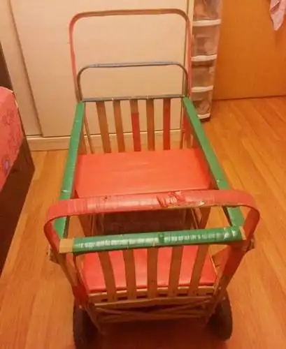 九成新儿童小竹车,小推车—北京婴儿用品