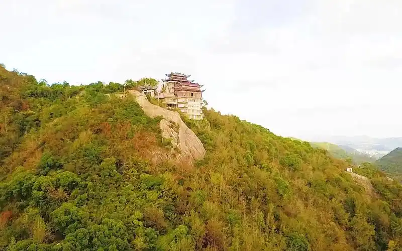 航拍浙江:玉环市网红打卡地百丈岩航拍摄影赏析