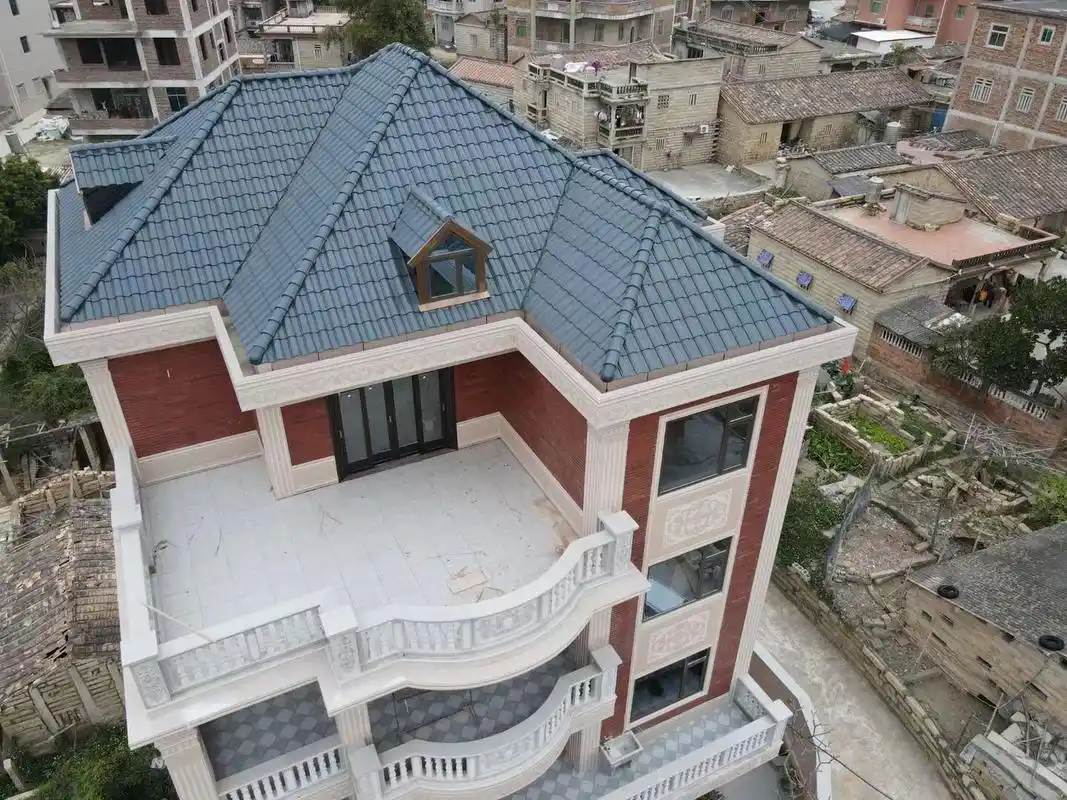 别墅自建房屋顶西瓦琉璃瓦 别墅自建房屋顶西瓦琉璃瓦!