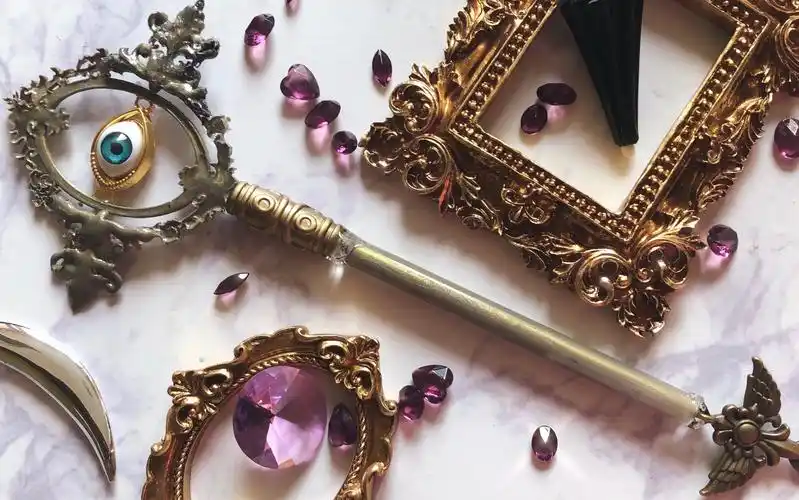 培寒太阳之子sun古埃及闷青色权杖简约向黑暗魔法棒它将万物燃尽