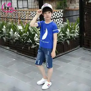 男童夏装2018新款潮4儿童装 男孩10帅气8小孩9夏天11衣服  岁套装