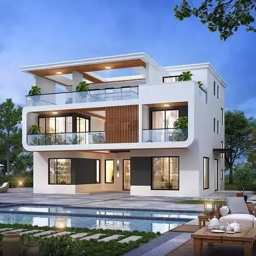 18套极简现代风格三层农村别墅,保证让你眼前一亮,简洁大方自建房