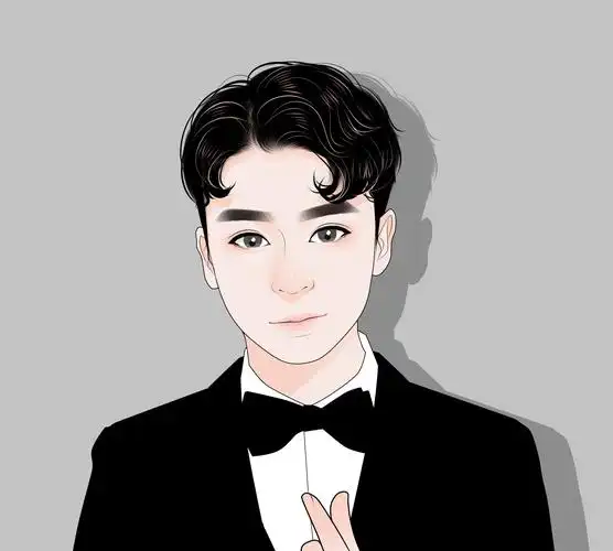 男士微信头像设计:2020成为更好的自己