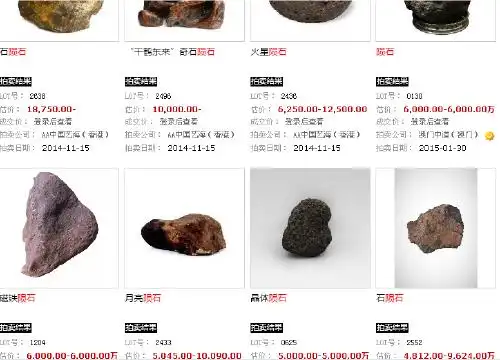 玻璃陨石一克多少钱