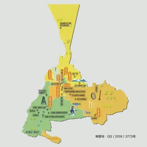 科普| 新疆地市州人文地图