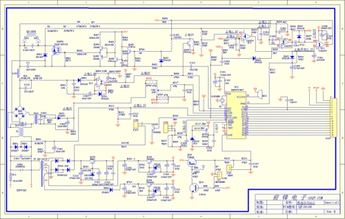 苏泊尔电磁炉线路图集