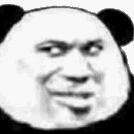 沙雕熊猫头表情包_熊猫_沙雕表情