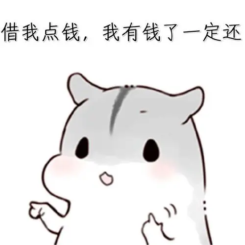 借我点钱,我有钱了一定还-表情图片 - 壁纸家