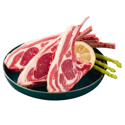 货出六盘宁夏西吉宁夏滩羊法式羊排小切冷冻西吉羊肉羊排羊肋排骨煎烤