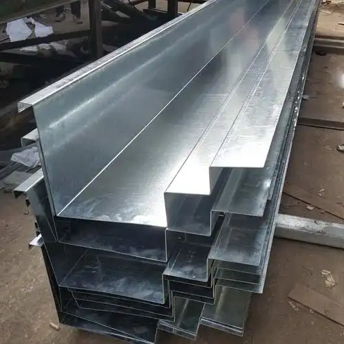 天沟水槽厂家 定做镀锌天沟u型水槽 钢结构排水镀锌天沟 诚信经营