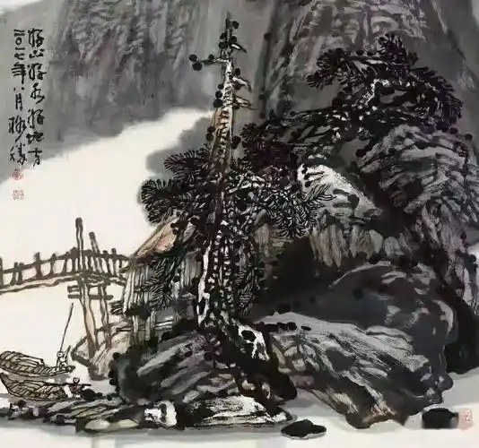 收藏推荐国画大家61黄格胜