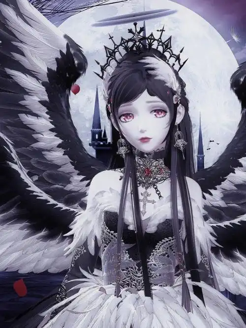 闪耀暖暖黑白天使