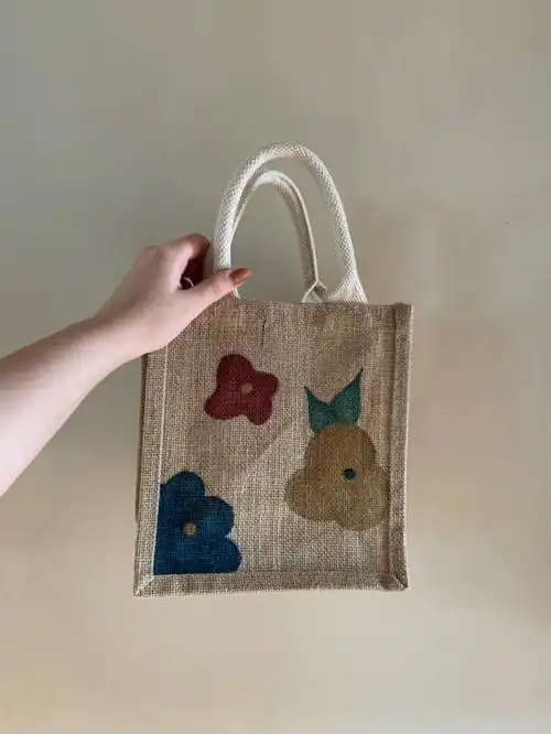 无印良品麻袋diy