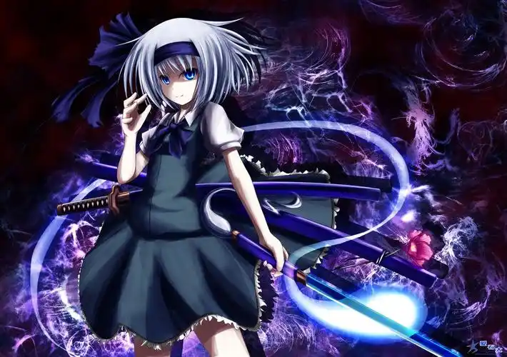 谁有动漫女生特别冷酷的图片?女生哟!