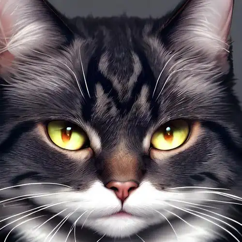 帅气猫咪头像男