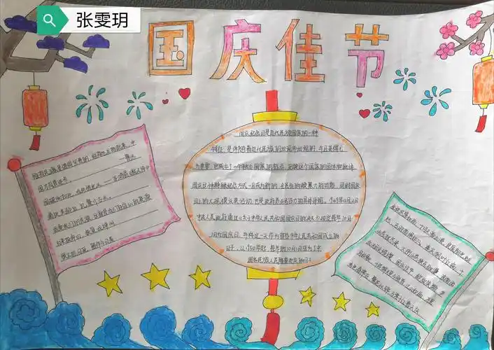 六年级手抄报展