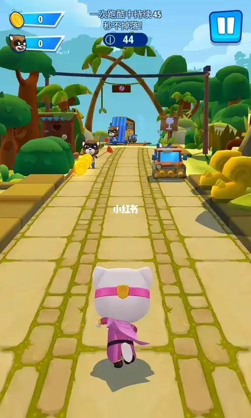 汤姆猫英雄跑酷跑的有点菜