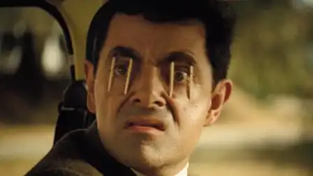 憨豆先生太搞笑了,怕自己困,拿着火柴支眼皮-电影-高清完整正版视频