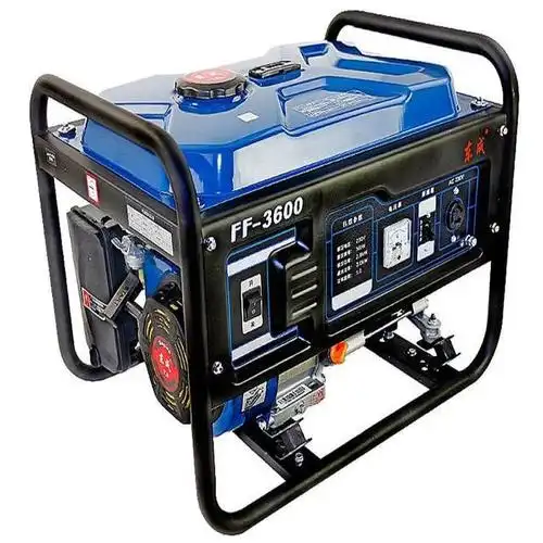 东成汽油发电机ff-3600小型汽油发电机单相功率家用应急发电工具