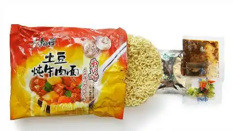 【泡面狂魔081】康师傅东北炖土豆炖牛肉×黄油酱油味×干脆面×鸡肉